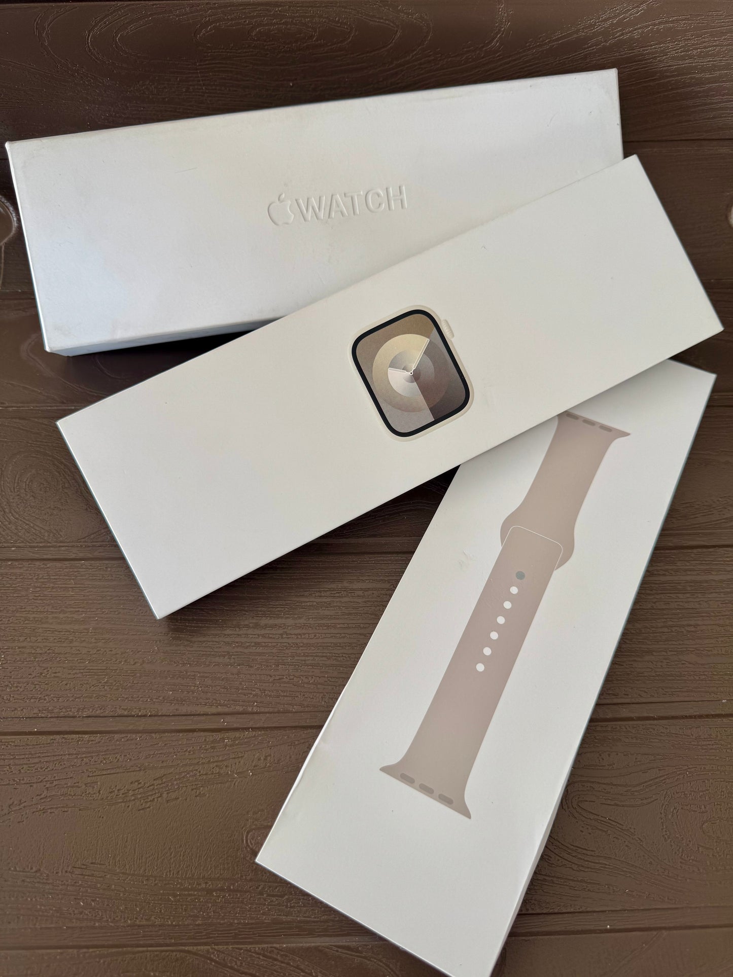 Apple Watch serie 9 - 45mm, Starlight, 100%