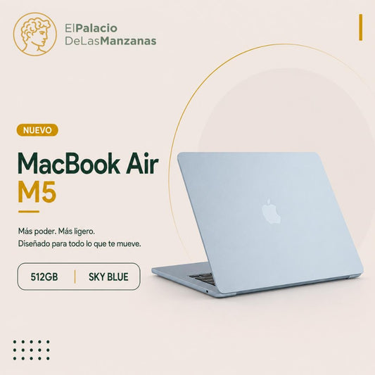 Macbook Air M5 - 512GB, 13.6", Sky Blue