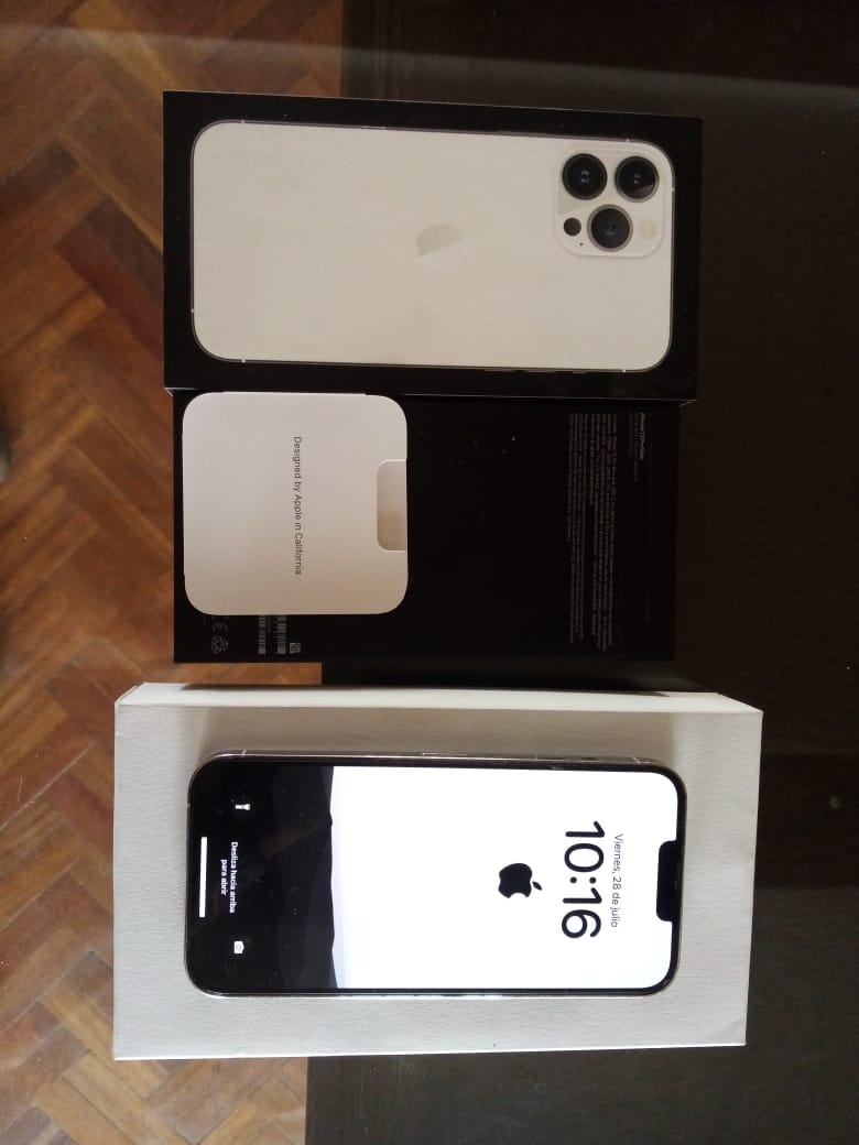 iPhone 13 Pro Max - 256GB, blanco, sin detalles!