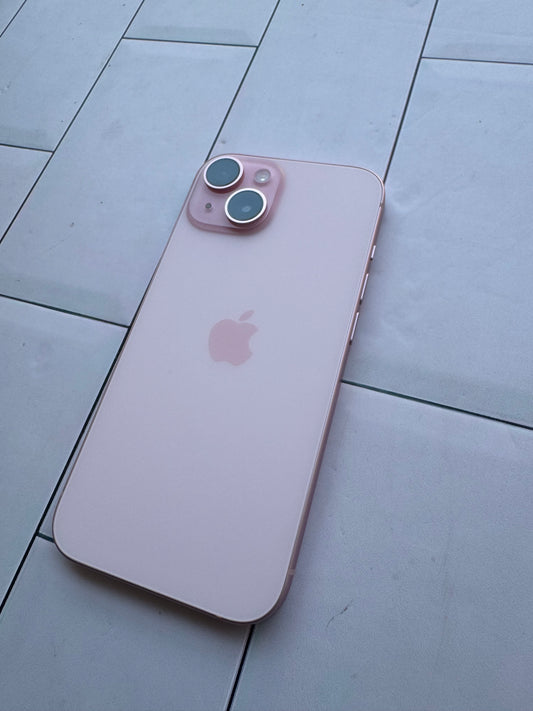 iPhone 15 Rosado - 128GB, 100%🔋