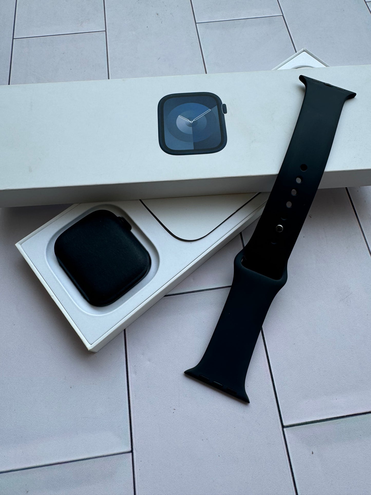 Apple Watch serie 9 - 45mm, Midnight, Open Box