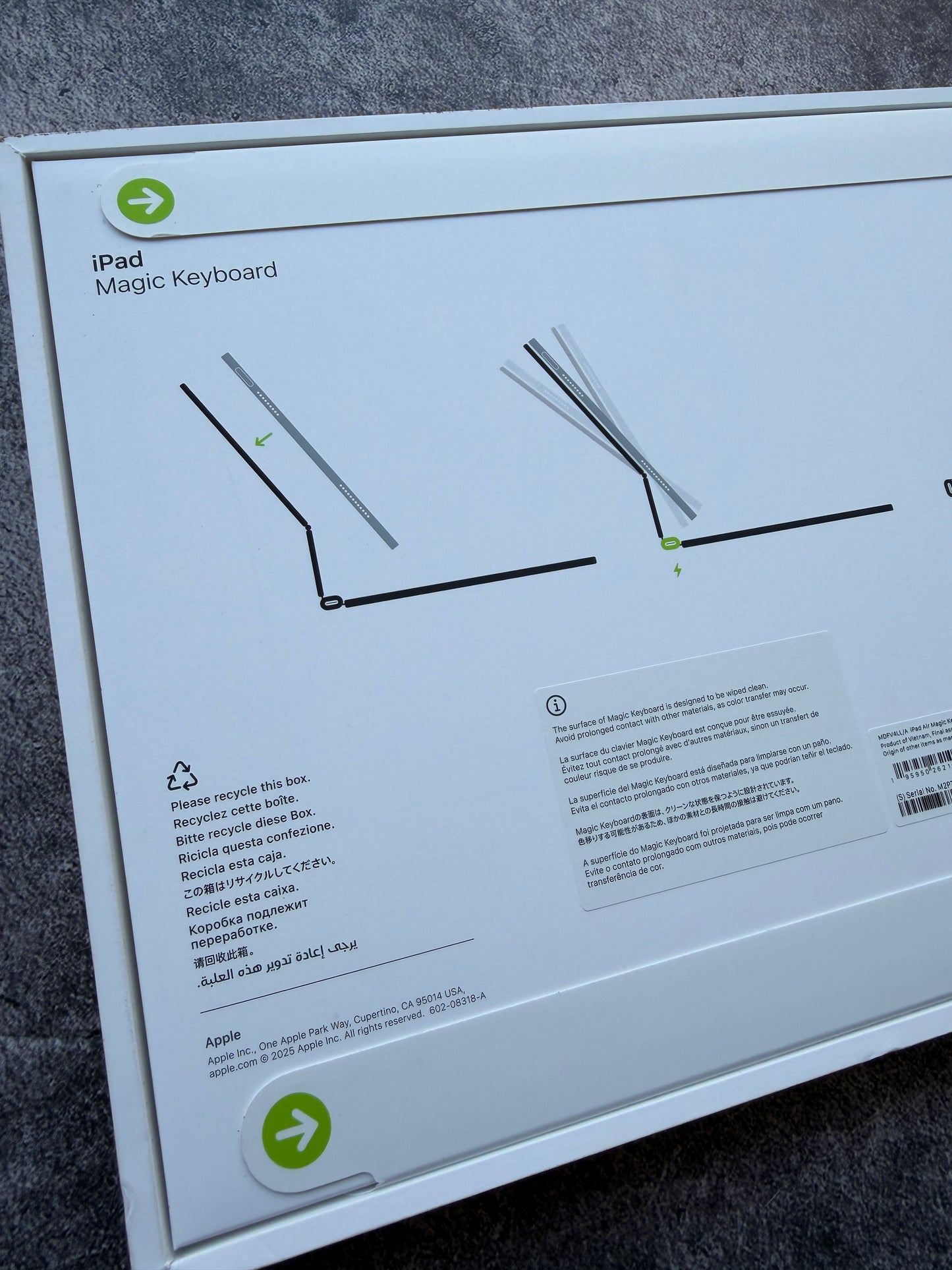 Magic Keyboard - iPad Air M3/M4, 11'